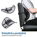 Egonomická  podpěra zad