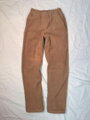 Manšestrové béžové kalhoty zateplené 122,128,134,140