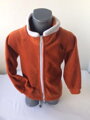 Mikina fleece na zip s kostkou 86-116