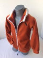 Mikina fleece na zip s kostkou 86-116