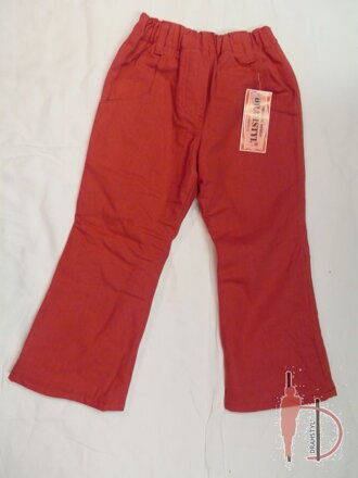 Dívčí kalhoty s teplou podšívkou 98,110116