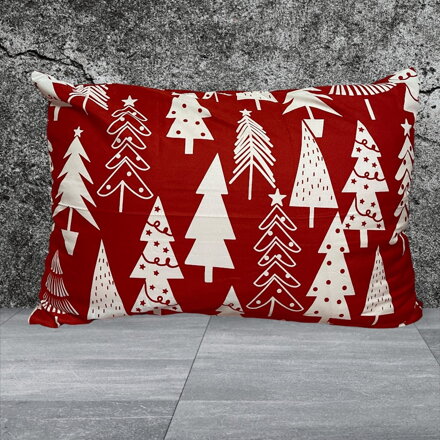 Potah na polštář vánoční