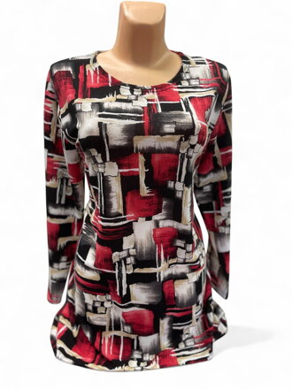 Červený pulovr VZORA