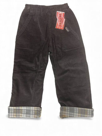 Dětské kalhoty zateplené bavlnou  116