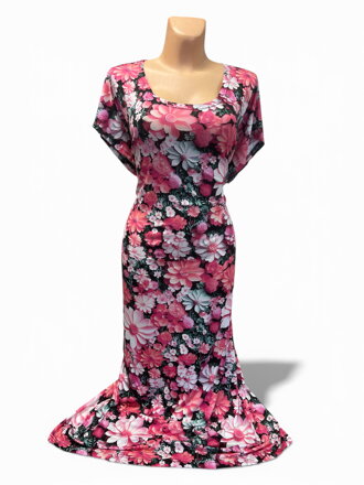 Letní šaty  s rukávem i bez rukávu RADU