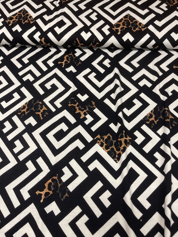 Látka viskozový úpet 006